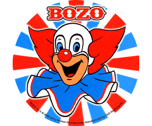 Bozo Sticker